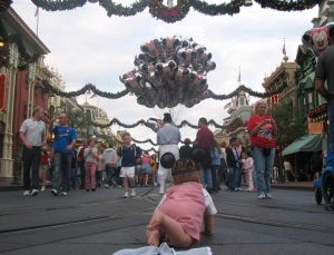 Myles then....crawling down Main St.