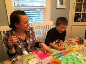 Owen is most likely laughing AT someone rather than WITH them in this picture. Most likely.