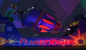 That gun is literally ginormous. Also, Planet Killer? 