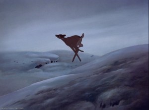 “Run Bambi. Bang.”