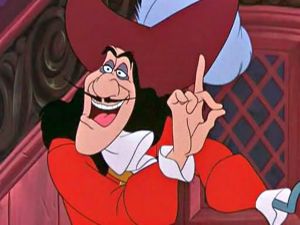 Captain Hook. Best. Mustache. Ever.