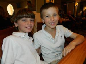 See? See how happy they are. Obvs a great restaurant.