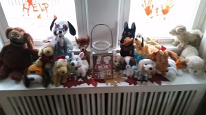 Pay no attention to the bloody handprints on the window.