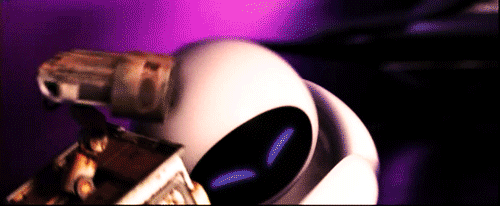 wall-e and eve gif