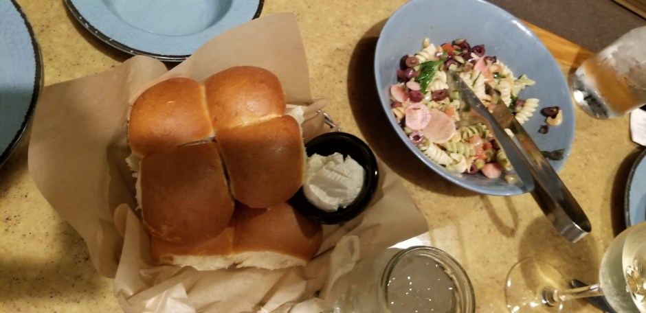 BREAD AND SALAD