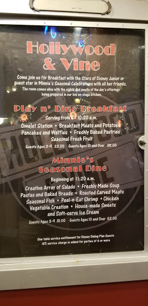 MINNIE MENU