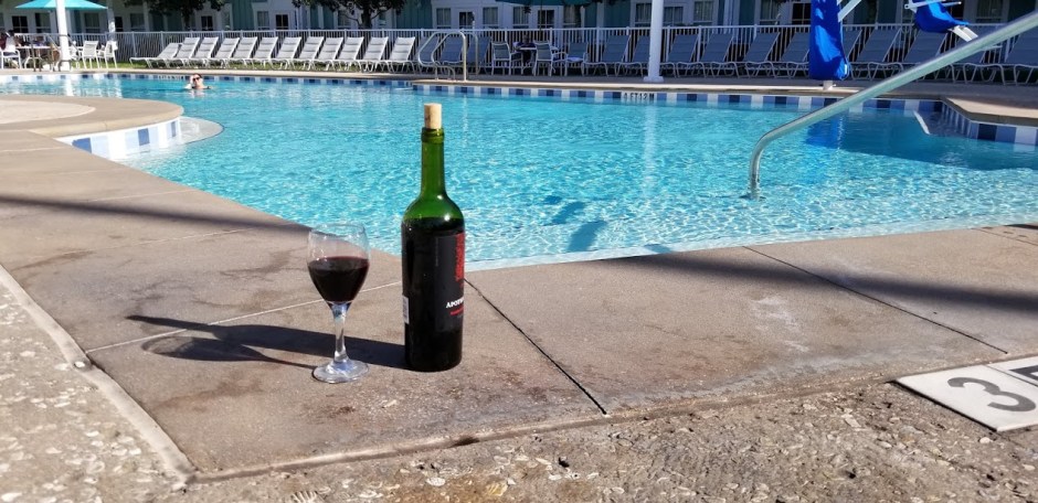 WINE AT POOL DAY 10 2018