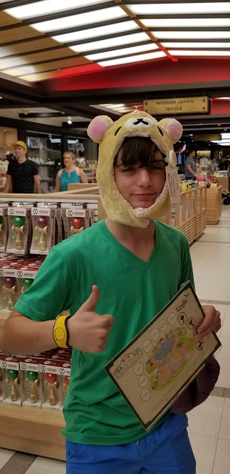 myles bear hat day 11 2018