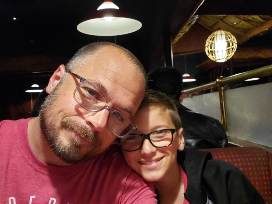 ME AND OWEN DAY 14 CA TRIP PRE TRIP