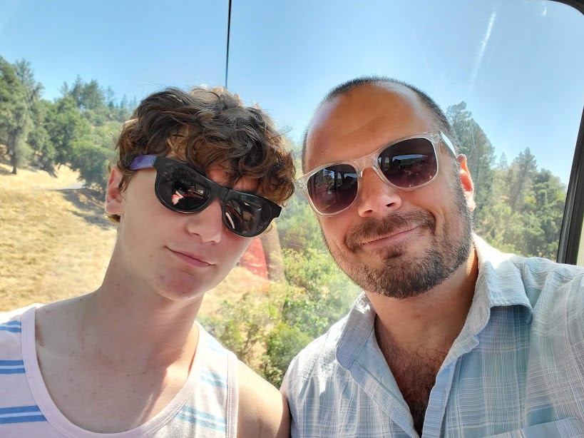 WAYNE AND MYLES TRAM DAY 4 CA 2019