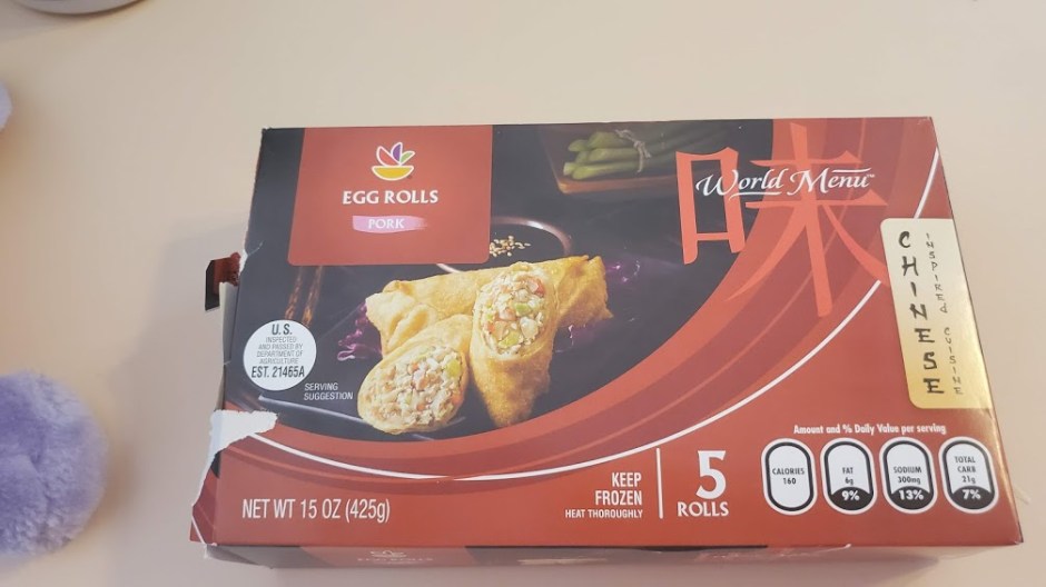 EGG ROLLS 1 MOTHERS DAY MAY 2020